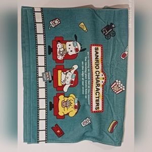 Sanrio characters movie theater/cinema bath towel